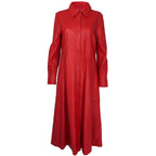 Leather Trench Coat