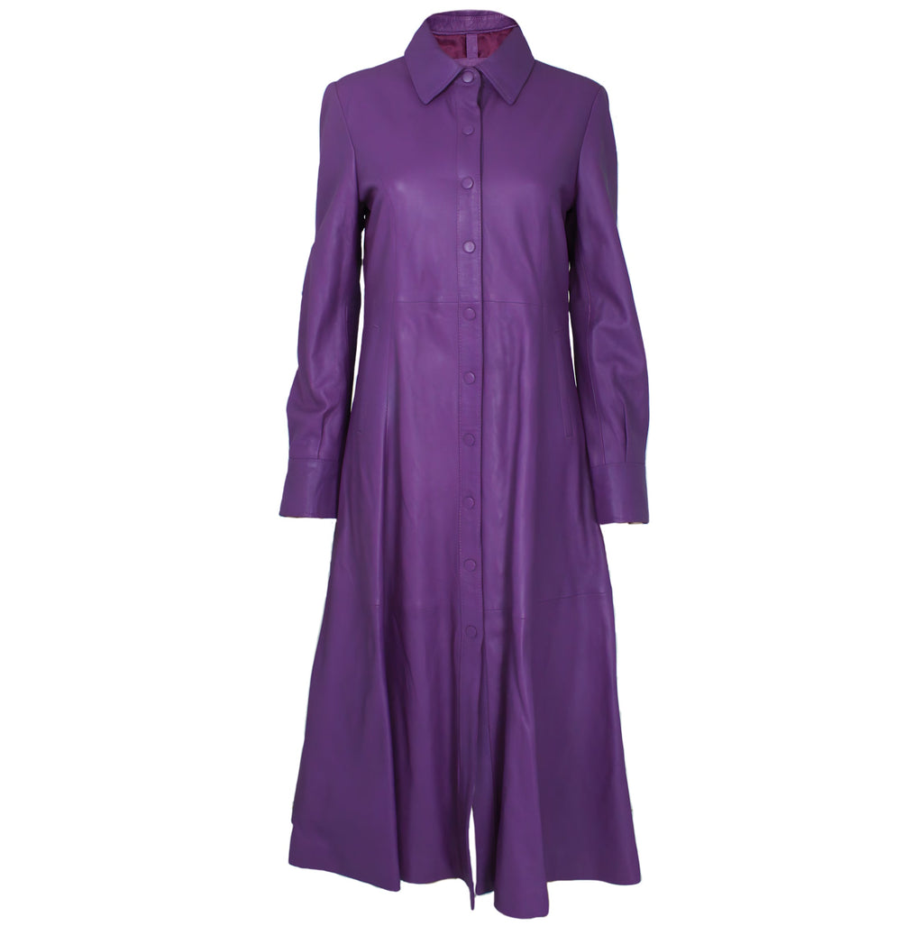 Leather Trench Coat