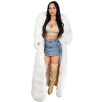 Women's Full Length Full Skin Fox Coat