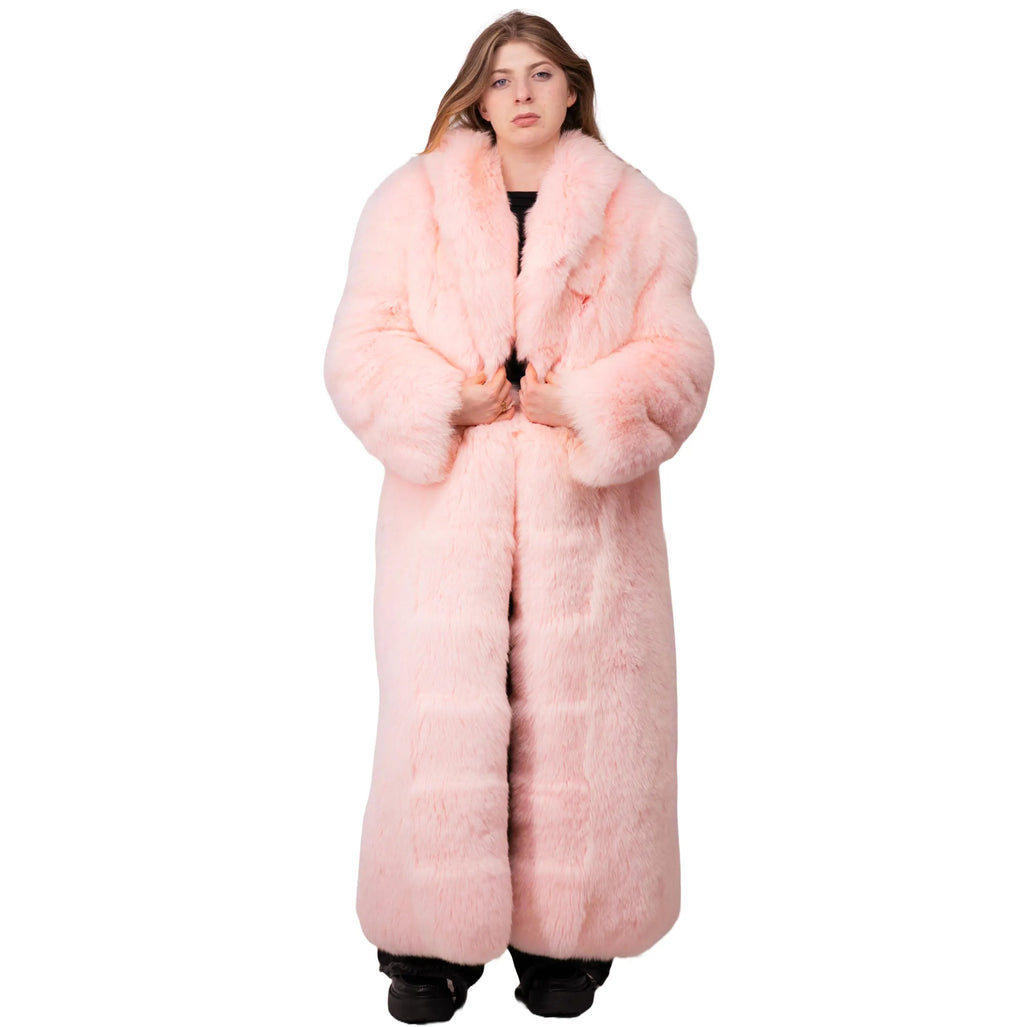 Full Length Full Skin Fox Coat