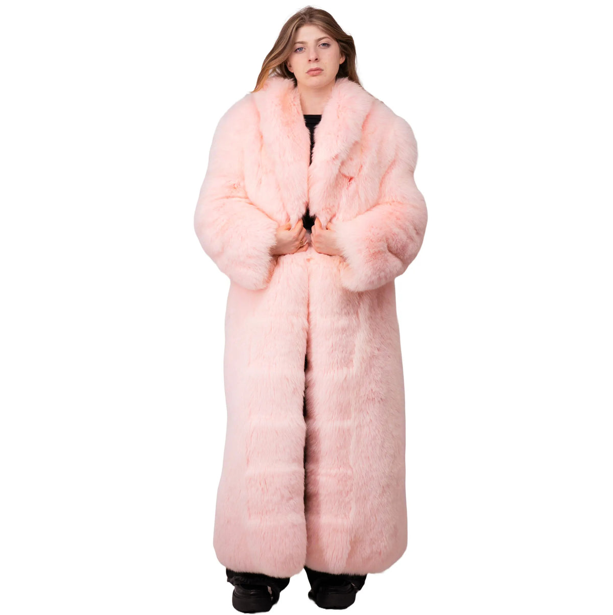 Women's Full Length Full Skin Fox Coat