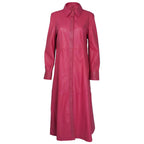 Leather Trench Coat