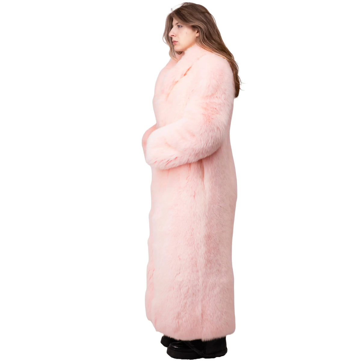 Women's Full Length Full Skin Fox Coat
