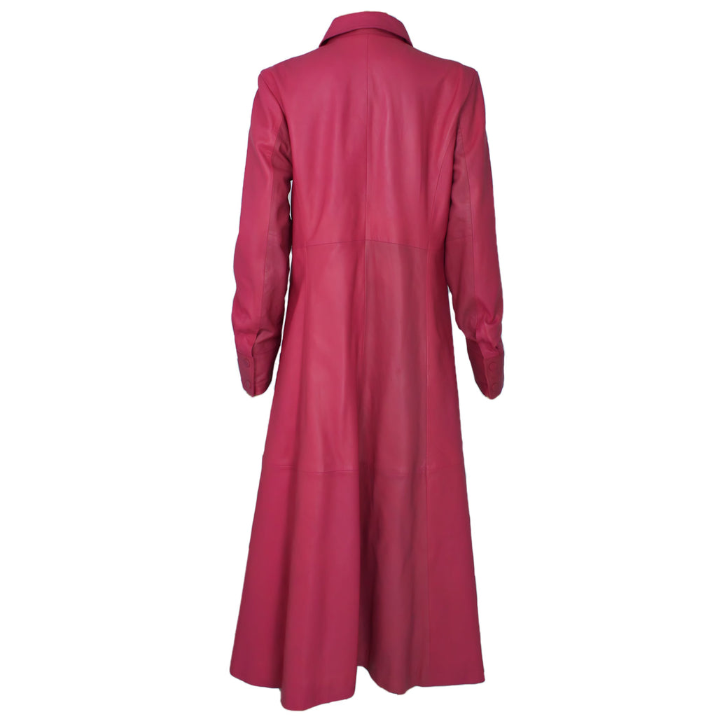Leather Trench Coat