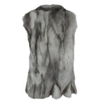 Natural Blue Fox Vest