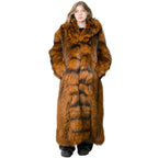 Women's Full Length Full Skin Fox Coat
