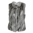 Natural Blue Fox Vest