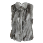 Natural Blue Fox Vest