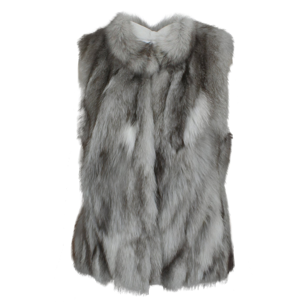 Natural Blue Fox Vest