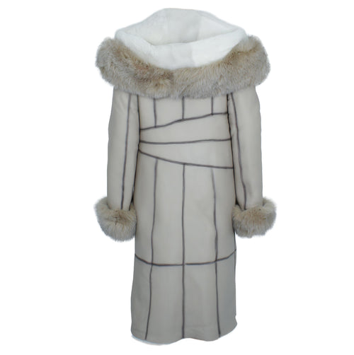 Acro Shearling Trench Coat