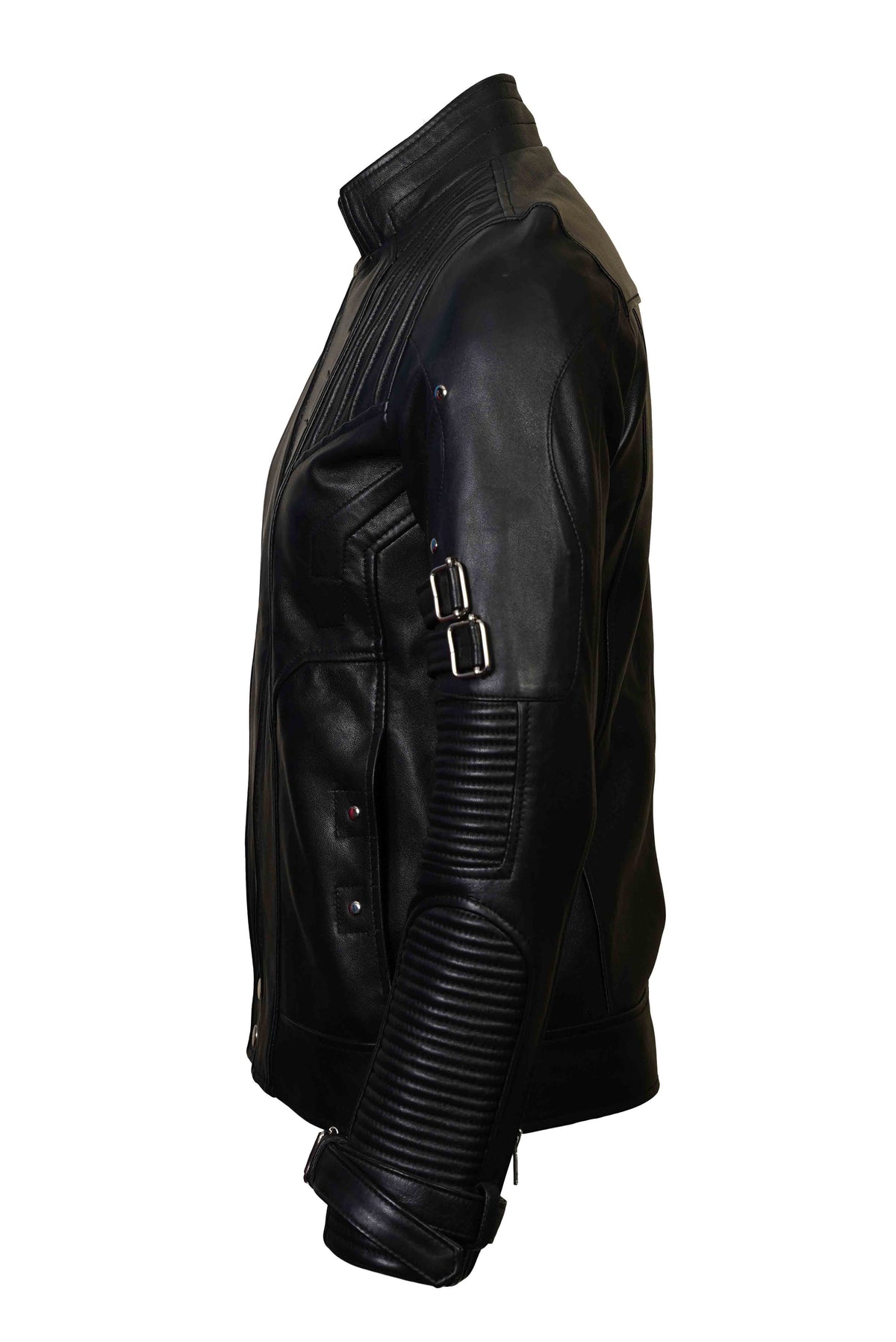 Rider Black Fashion Lather Jacket