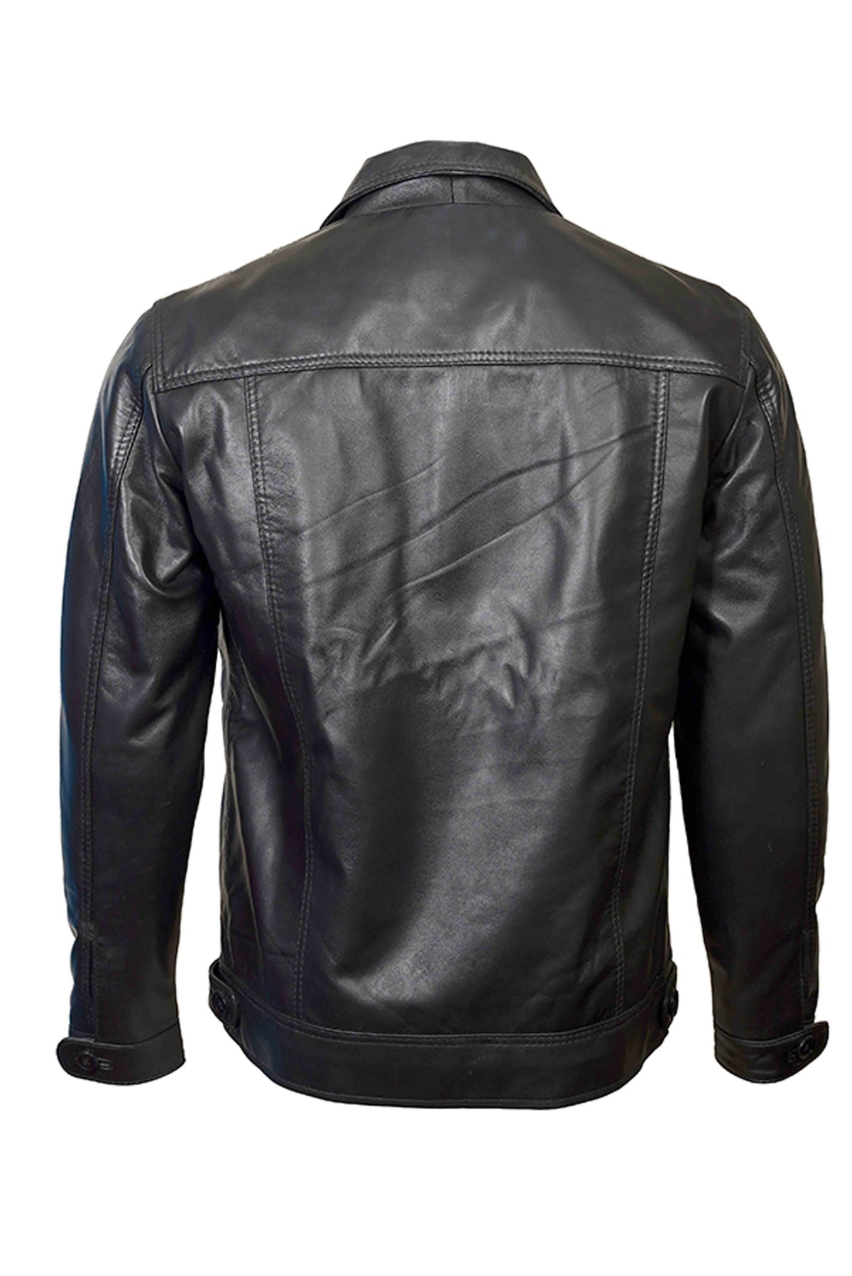 Fashion Black Leather Jacket