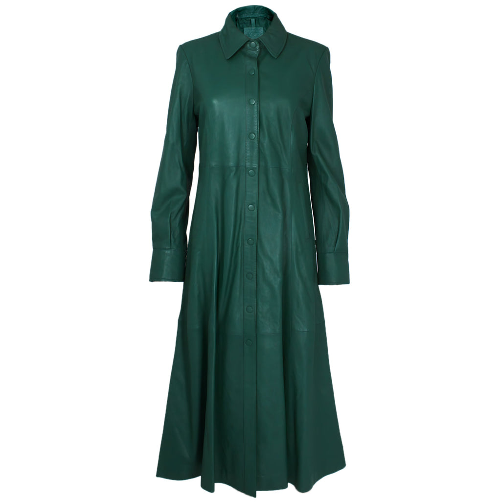 Leather Trench Coat