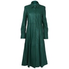 Leather Trench Coat