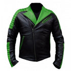 MEN NINJA MOTORCYCLE LEATHER RACING JACKET