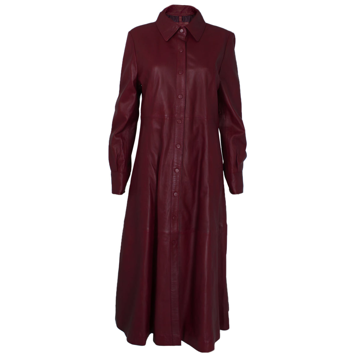 Leather Trench Coat