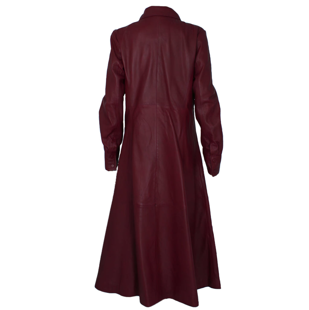 Leather Trench Coat