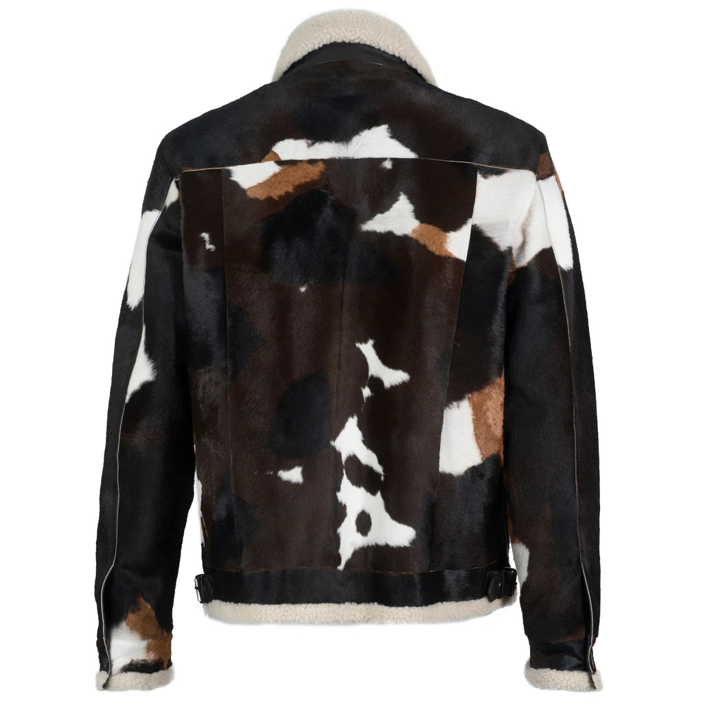 Pony Skin Trucker Jacket
