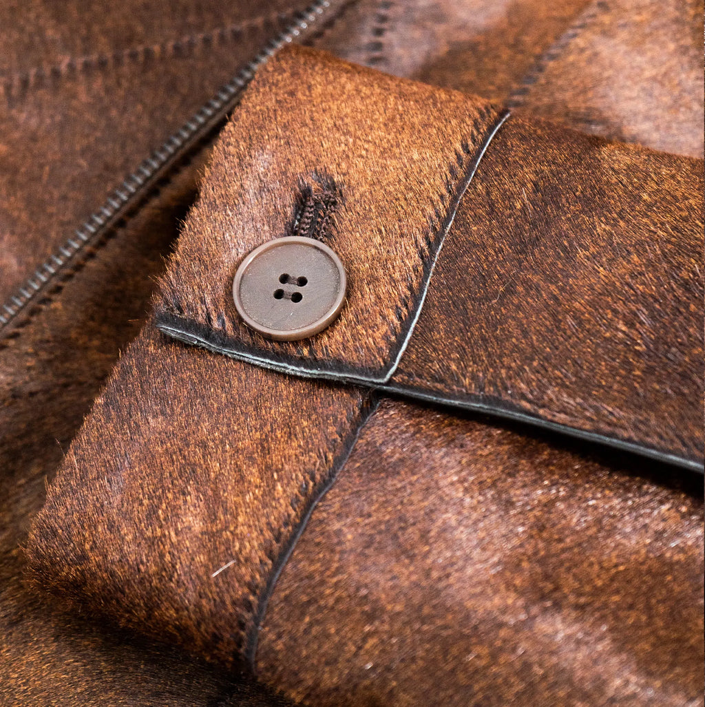 Pony Skin Trucker Jacket