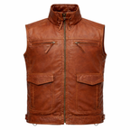 Original Leather West for Men – Classic Handcrafted Leather Vest