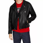 Divine Black Moto Hooded Jacket