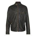 Mens Black Summer Cotton Jacket