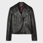 Women's Lambskin Leather Biker Jacket