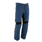 Milwaukee Leather Men's Armored Classic Fit Blue Denim Motorcycle Racing Style Pants - MDM5015
