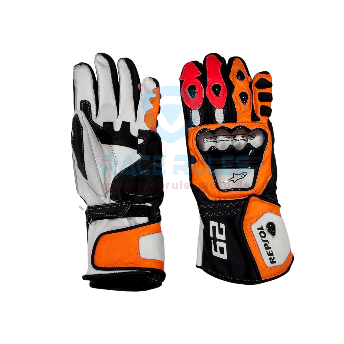 Honda Repsol 29 Leather Gloves MotoGP