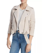 Suede Moto Jacket