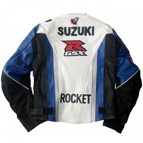 SUZUKI YOSHIMURA MOTORCYCLE LEATHER RACING JACKET