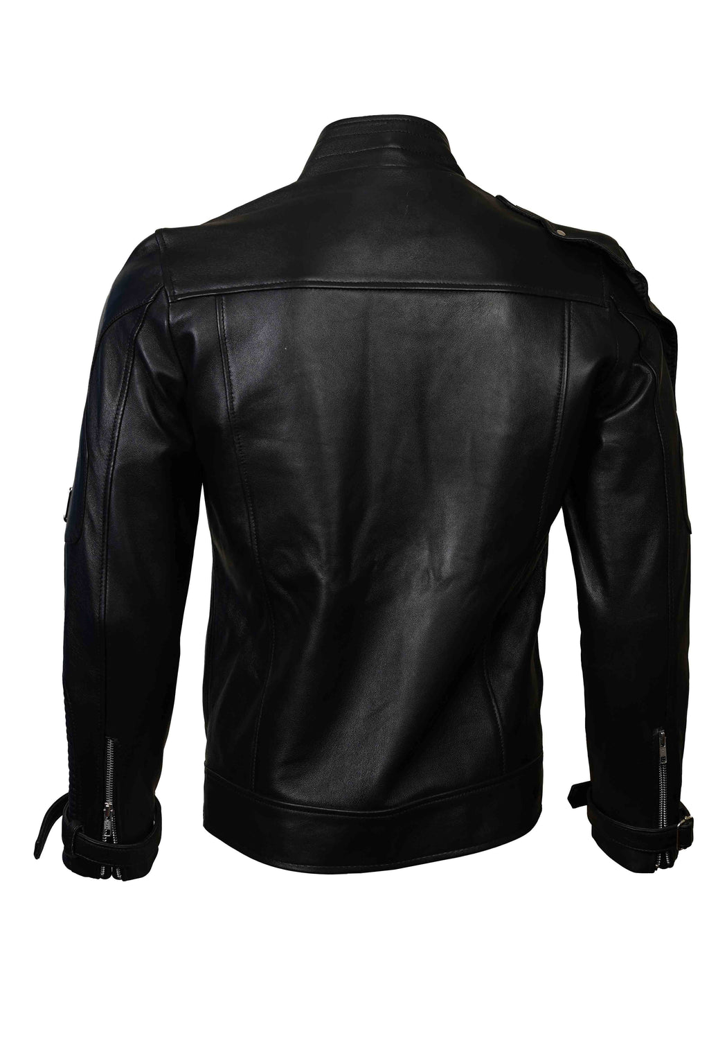 Rider Black Fashion Lather Jacket