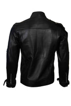 Rider Black Fashion Lather Jacket