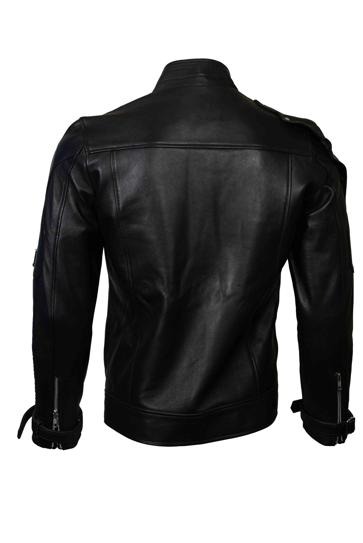 Rider Black Fashion Lather Jacket