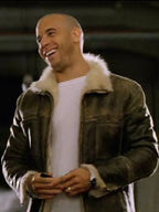 Vin Diesel Triple X Faux Fur Leather Jacket