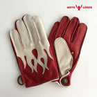 Vintage Flame Leather Gloves – Men & Women