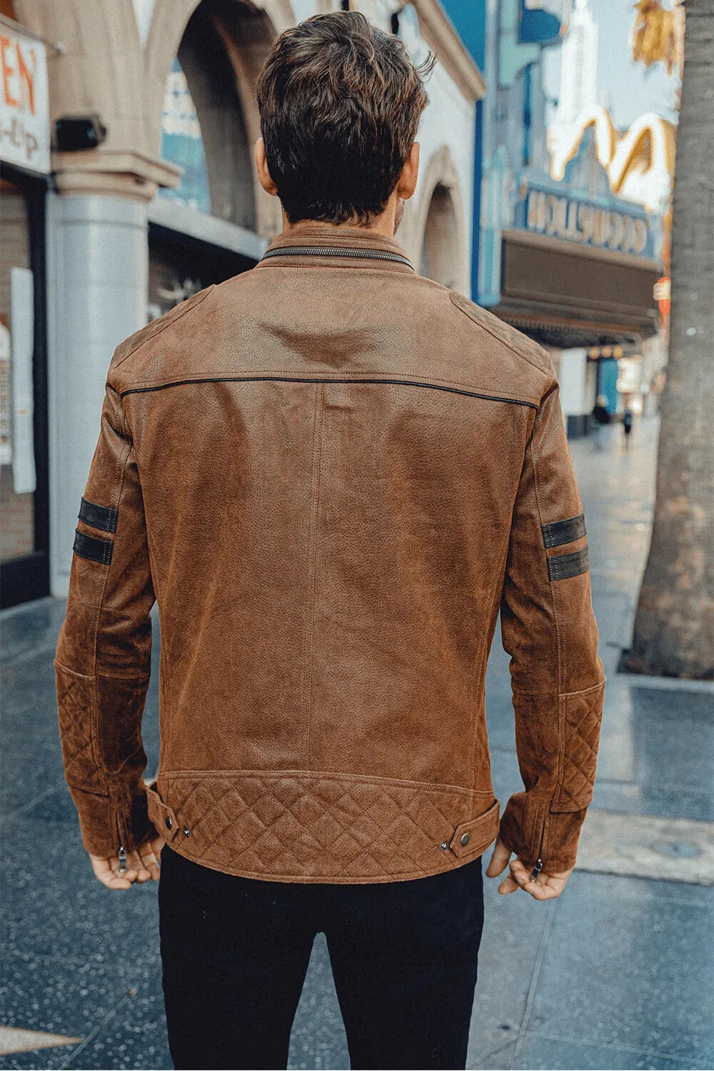Denver Men’s Brown Flavor Leather Jacket
