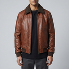 Maverick Leather Bomber Jacket