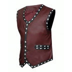 Warriors Skull Leather Vest