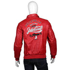 1978 Soda Club Pelle Pelle Red Leather Jacket by Avanzar Leather