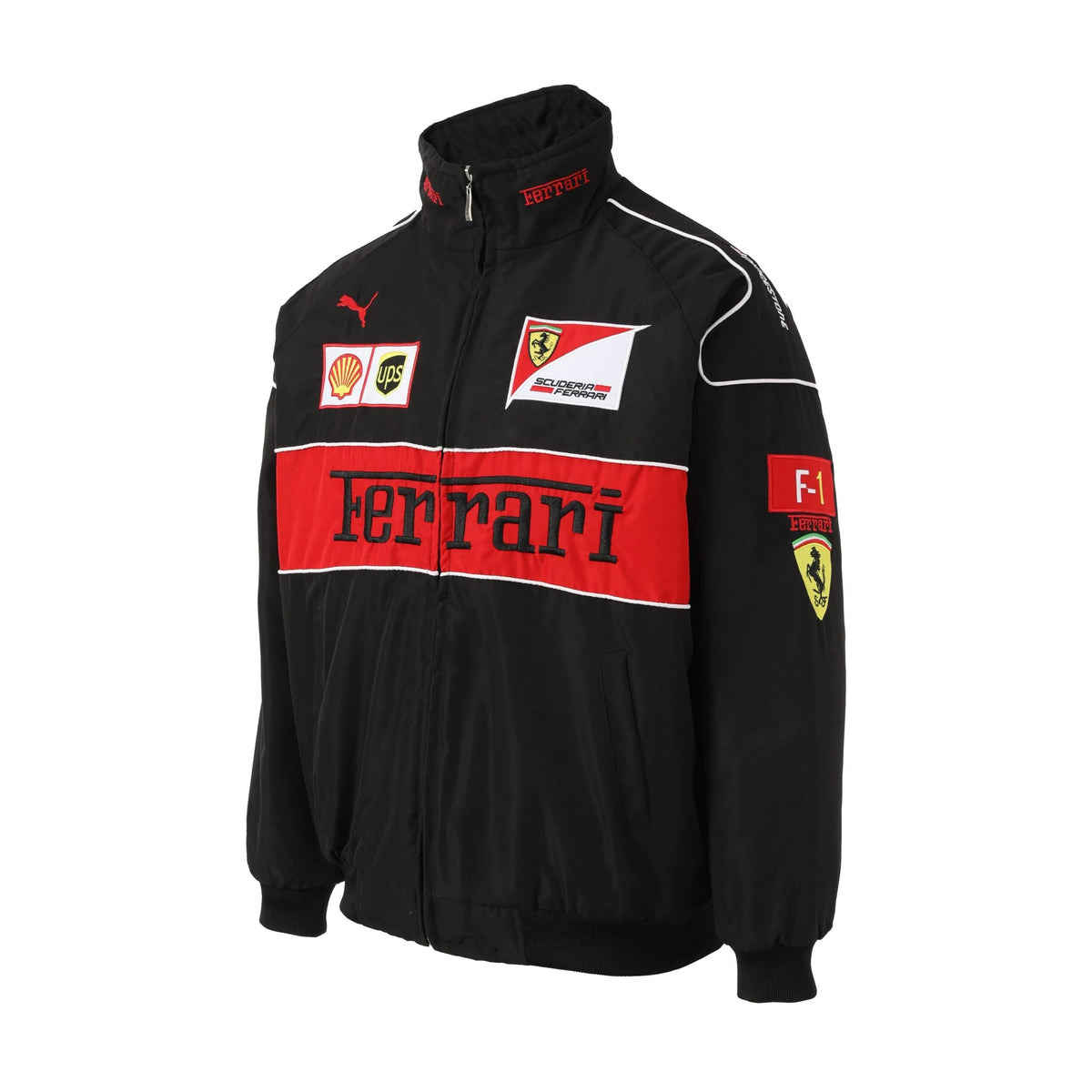 FERRARI F1 RACING JACKET - BLACK