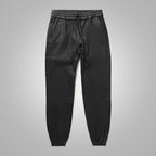 Mens New Style Black Sheep Skin Leather Pant