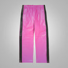 Men's Pink Sheepskin Leather Pants