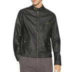 Mens Black Summer Cotton Jacket