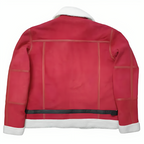 Clint Briggs Spirited Mens Red Aviator Jacket