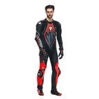 Dainese Audax D-Zip 1-Piece Motorcycle Perforated Leather Suit
