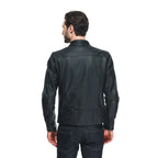 black dainese leather jacket