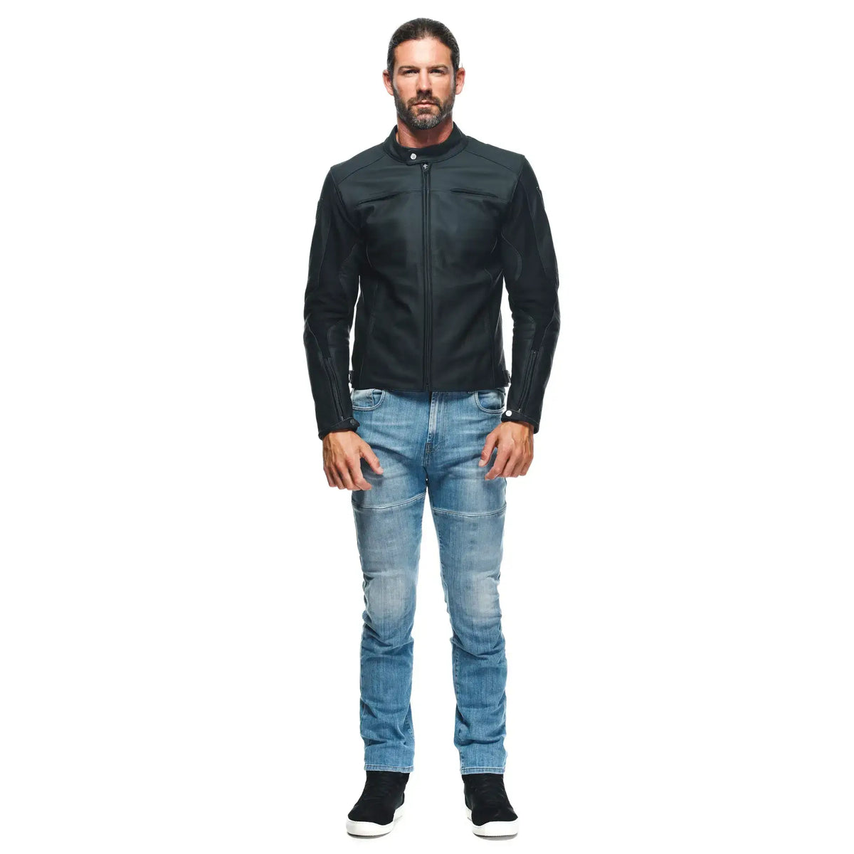 dainese perforated leather jacket