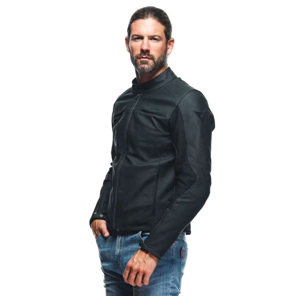 dainese perforated leather jacket