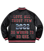 supreme satin varsity jacket